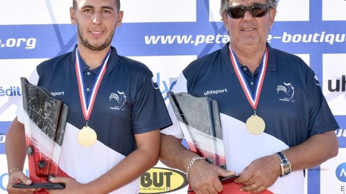 Kévin Onde - Eric Onde ont revêtu les fameux maillots de champions de France
