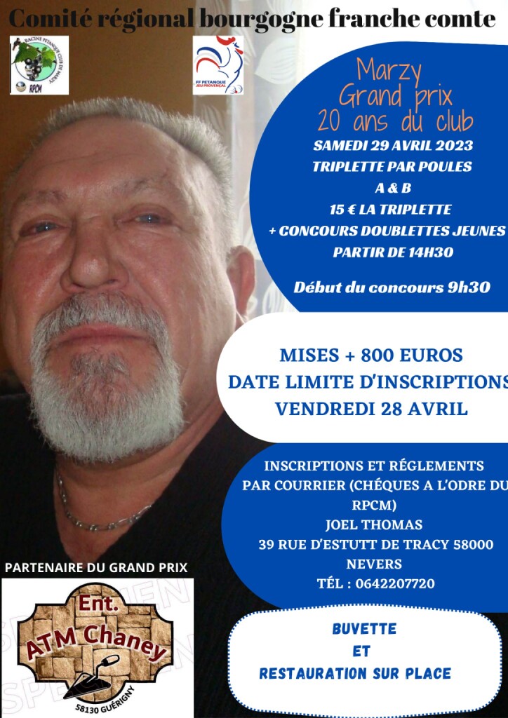 Grand Prix Marzy 20 Ans Du Club Bienvenue Sur Le Site Officiel Du 